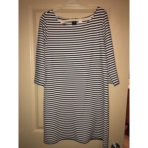 B/W Striped Dress